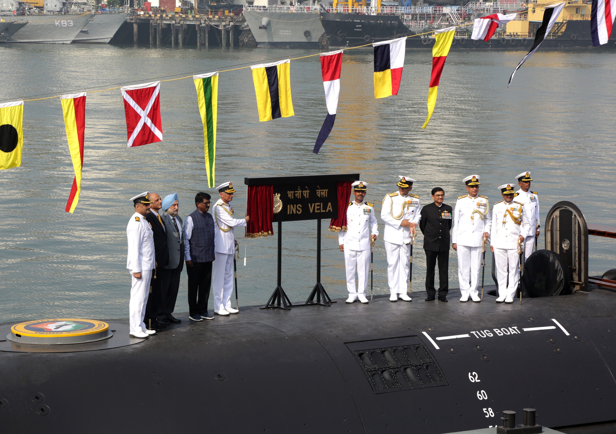 4th Scorpene Class INS Vela Joins Navy